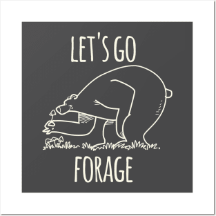 Let's Go Forage Posters and Art